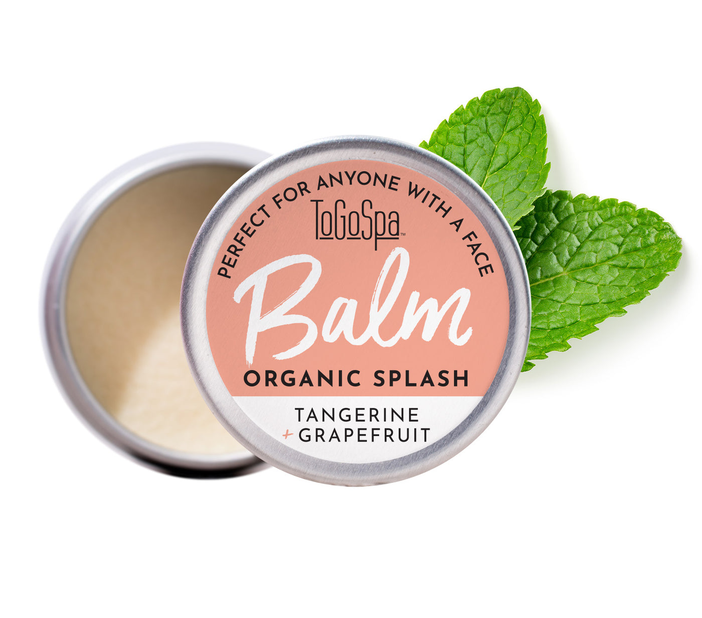 ToGoSpa Organic Splash Balm tangerine graperfruit