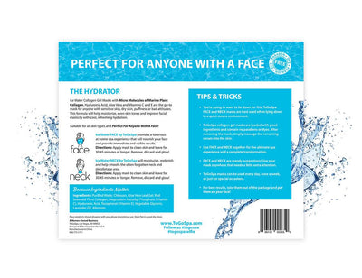 ToGoSpa Ice Water Face & Neck Mask Box back